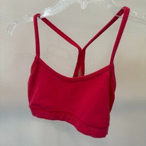Hot Pink Lululemon Sports Bra – Size 2